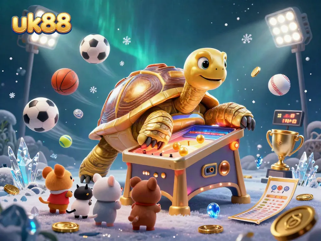 Engage with uk88 through exciting betting experiences in a lively 3D casino scene.