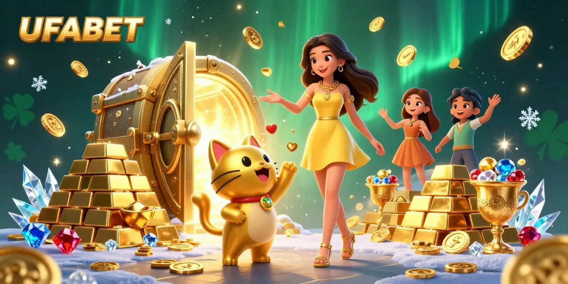 Experience thrilling gambling at UFABET with interactive casino elements and a lucky charm.