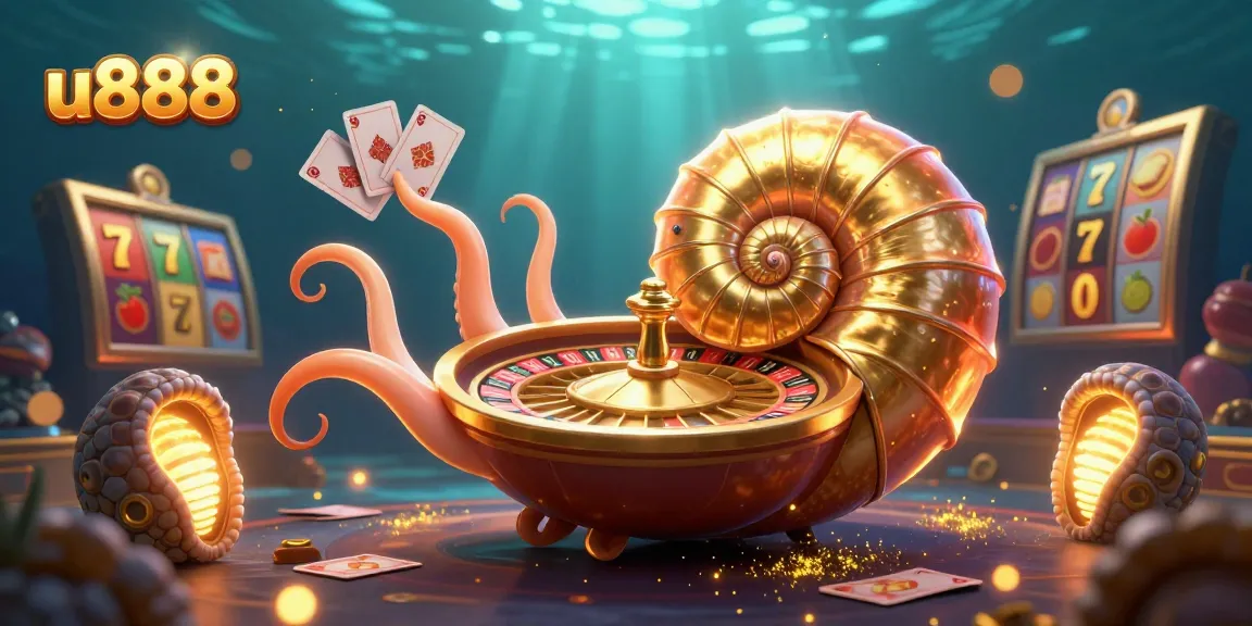 Experience thrilling wins at u888 with the dynamic gambling scene featuring a stunning nautilus roulette.