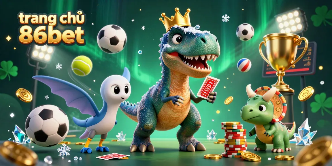 Experience thrilling gameplay at trang chủ 86bet with friendly dinosaurs and exciting casino action.