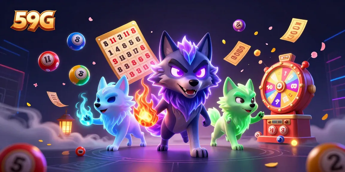 Experience enchanting 59G casino thrills with dynamic lottery elements and mystical wolves.