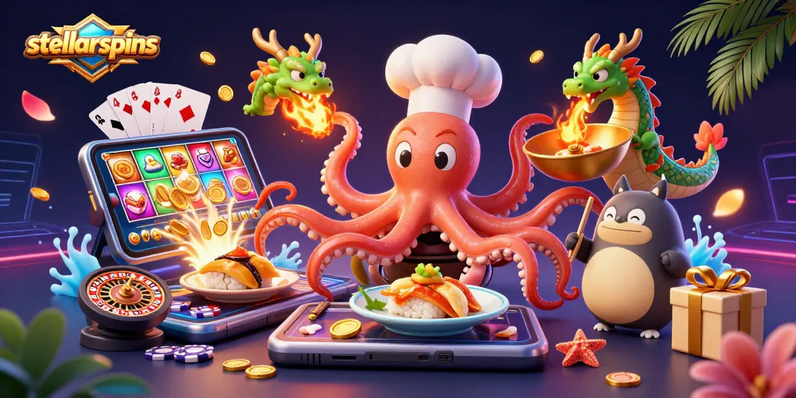 Engage in exciting gameplay with stellarspins, featuring colorful slot reels and dynamic game elements.