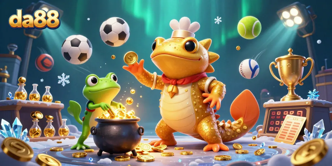 Witness the da88 magical journey of alchemists turning metals into winnings in 3D action.