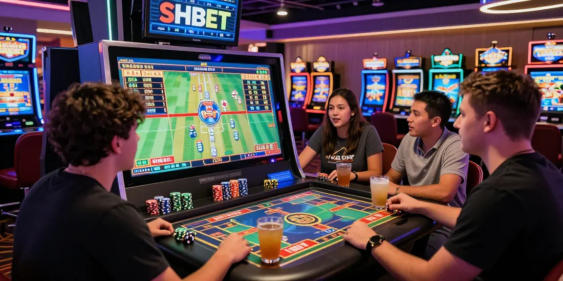 Experience online betting excitement at https://shbet.cruises/ with friends enjoying games and vibrant casino atmosphere.
