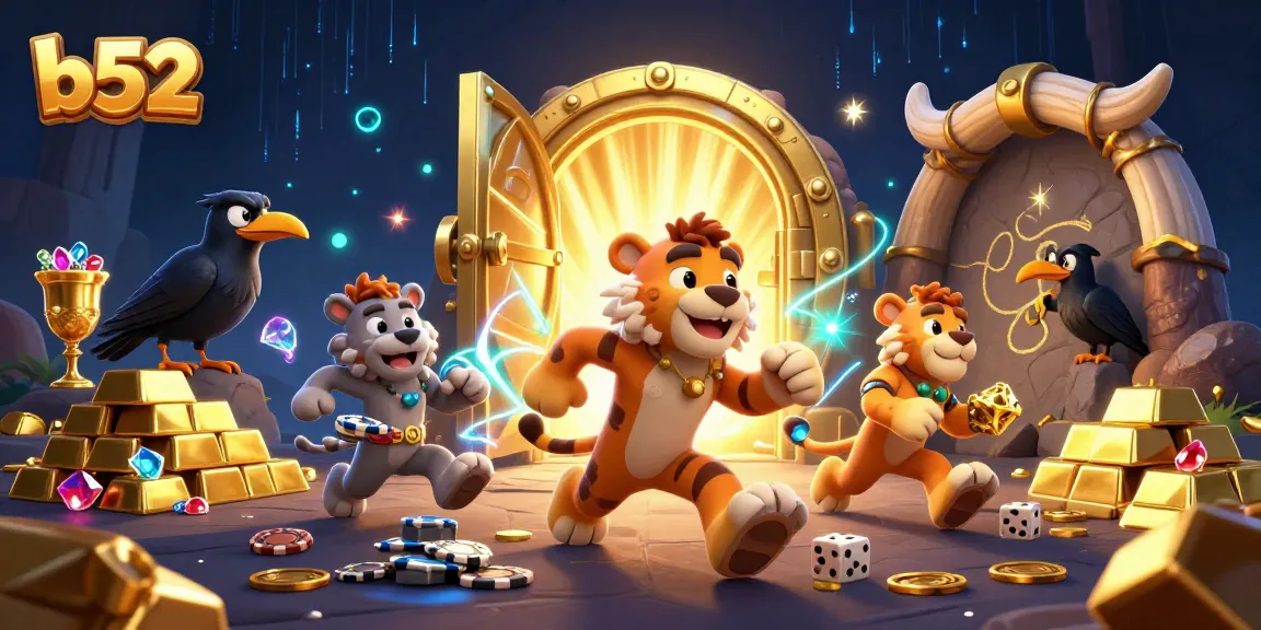 Experience thrilling game wins at b52 with vibrant treasure and dynamic casino elements.