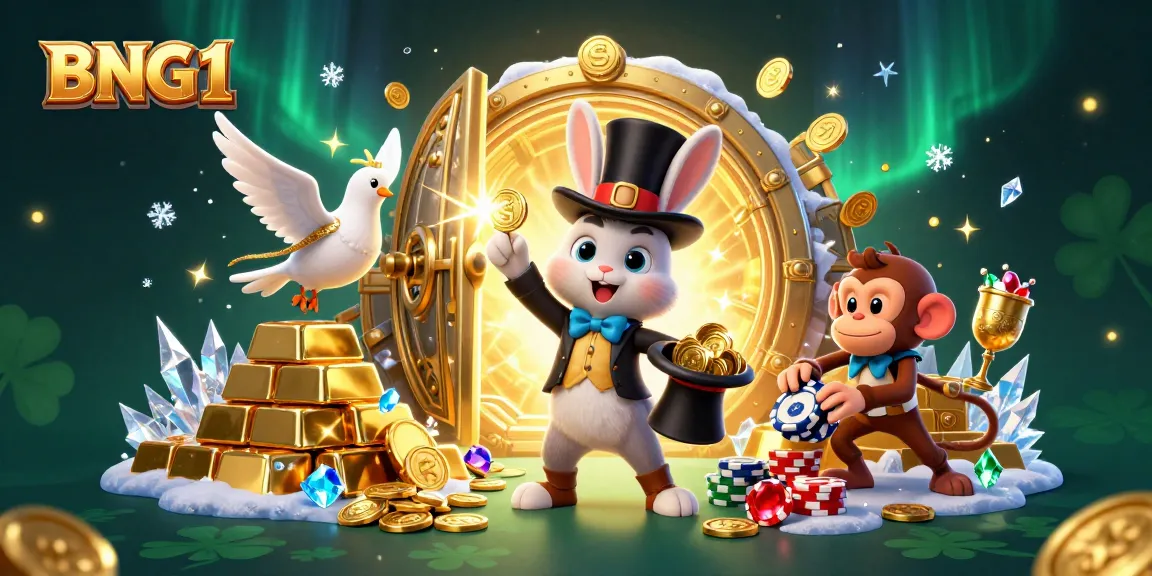 Play thrilling games at BNG1 Casino with vibrant characters and rich casino elements!